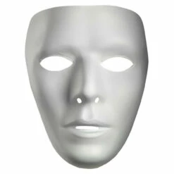 Blank Male Adult Mask