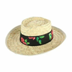 Floral Gambler Hat