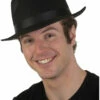 Black Felt Fedora -The Costume Cove Store 28481BKAO 20111.1597768563
