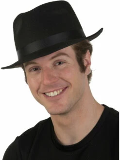 Black Felt Fedora