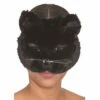 Plush Black Cat Mask -The Costume Cove Store 29144BKAJ 23572.1660855418