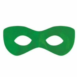 Solid Color Hero Mask - Green