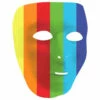 Rainbow Full Face Mask 1 Rainbow Full Face Mask -The Costume Cove Store 397286 94845.1584728674