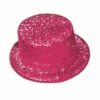 Hot Pink Glitter Top Hat -The Costume Cove Store 51954 62295.1645634735
