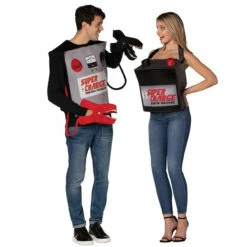 Battery & Jumper Cables Couple