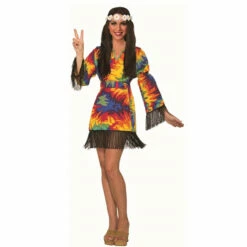 Hippie Tie Dye Dress