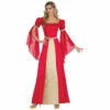 Red & Gold Renaissance Lady -The Costume Cove Store 8406458 87653.1625247217