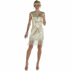 Gold Flirty Flapper
