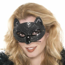Black Fancy Cat Mask