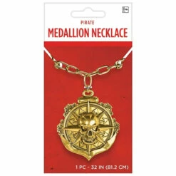 Pirate Medallion Necklace