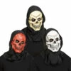 Realistic Skull Mask & Hood -The Costume Cove Store 93550 82631.1659634309
