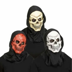 Realistic Skull Mask & Hood